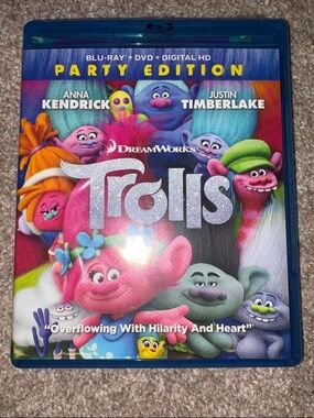 DreamWorks Trolls Party Edition Blu-ray, DVD & Digital HD